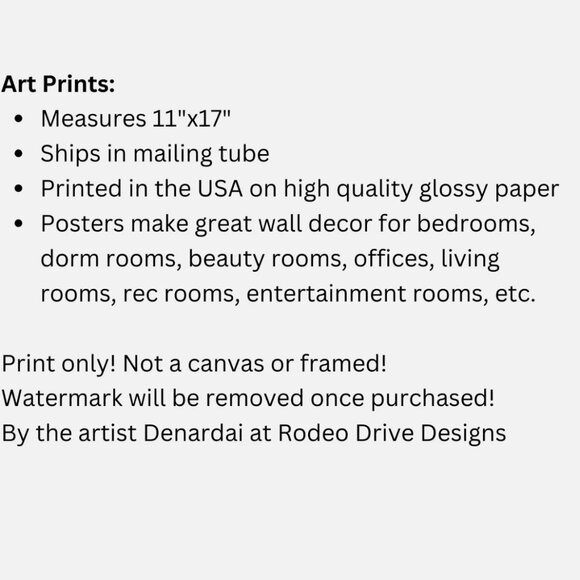 Louis Vuitton Flower 💐 11x17 Art Print - Picture 2 of 2